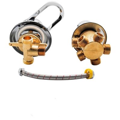 AFUDER 2/3/4/5-Way Brass Shower Mixer Faucet