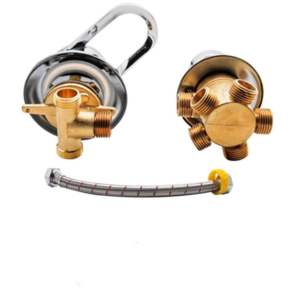 AFUDER 2/3/4/5-Way Brass Shower Mixer Faucet