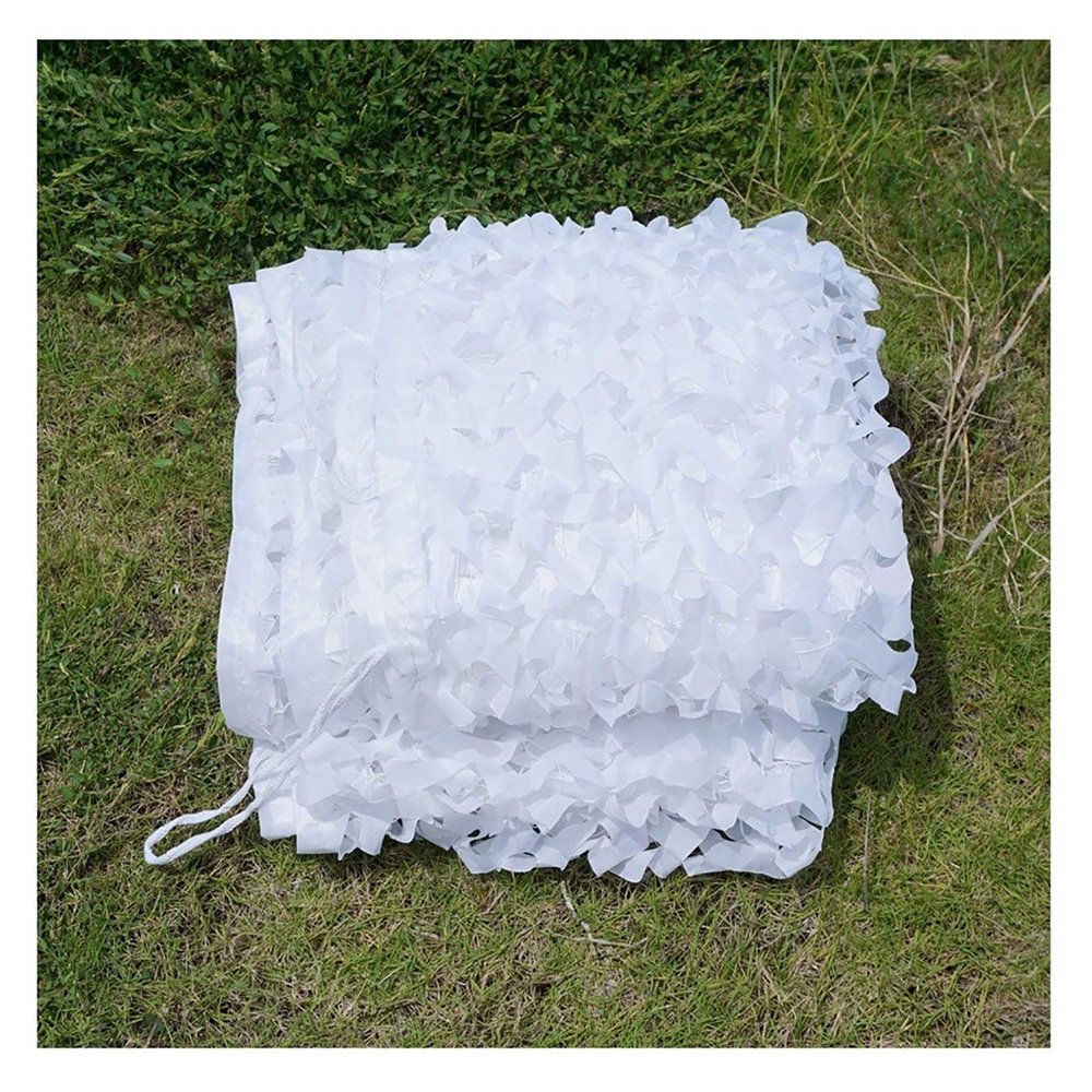 bandezid Camouflage Net, Green and White, 10 x 15 m (33 x 49 ft)