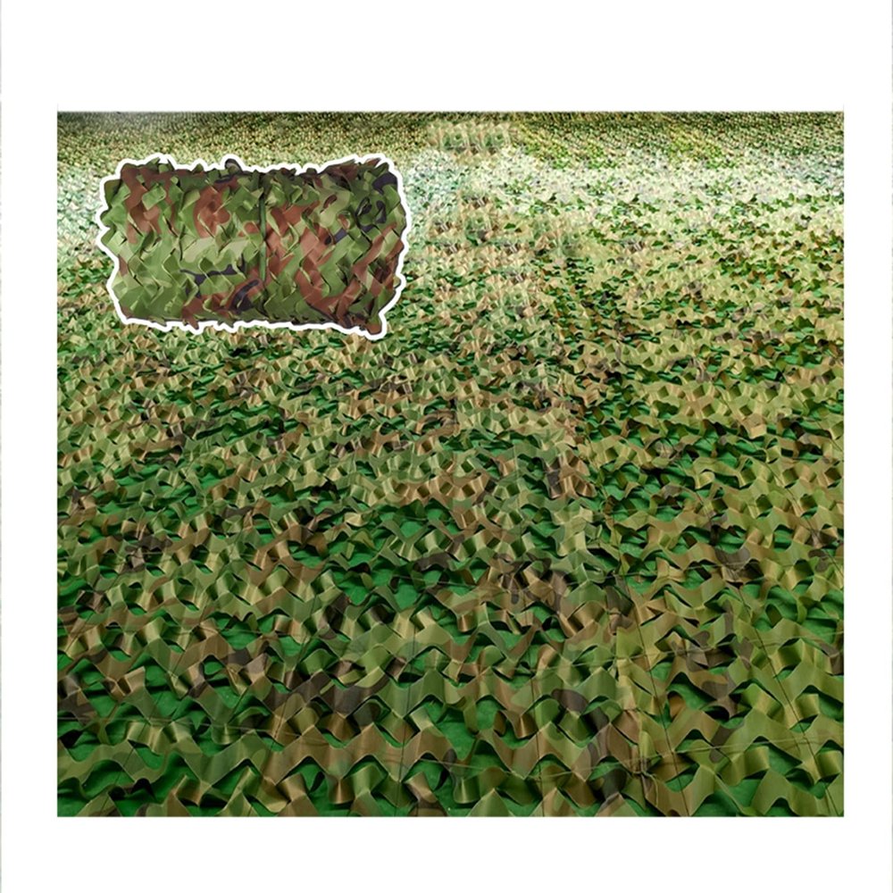 ZXCVBAS Camouflage Netting, 20 × 20 m (65.62 × 65.62 ft)