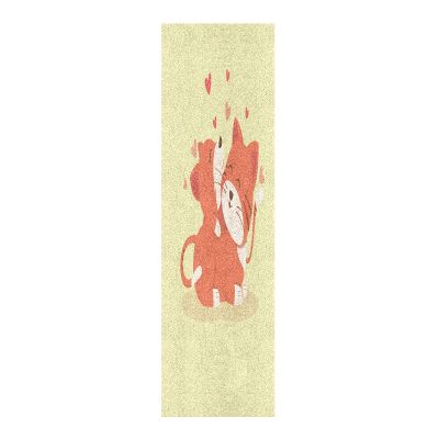 Vnurnrn Cute Cartoon Baby Tiger Skateboard Grip Tape, Bubble-Free, Non-Slip, 84 x 23 cm