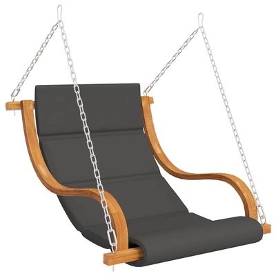 vidaXL Bentwood Hanging Chair Without Stand with Cushion