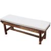 Waterproof Garden Bench Cushion, 90 x 30 x 5 cm, Beige view 1