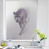 Tiger and Lion Landscape Window Film, Self-Adhesive Privacy Film, 50 x 200 cm view 3