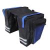 BUMSIEMO Bicycle Rear Seat Bag, Double Blue view 1