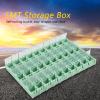 SMT Storage Boxes, 50-Piece Green SMT-SMD Component Storage Case, 50 Compartments view 3