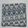 Floral Multicolor Handmade Ikat Kantha Quilt, Reversible Cotton Throw, Gray, Twin 60 x 90 in view 2