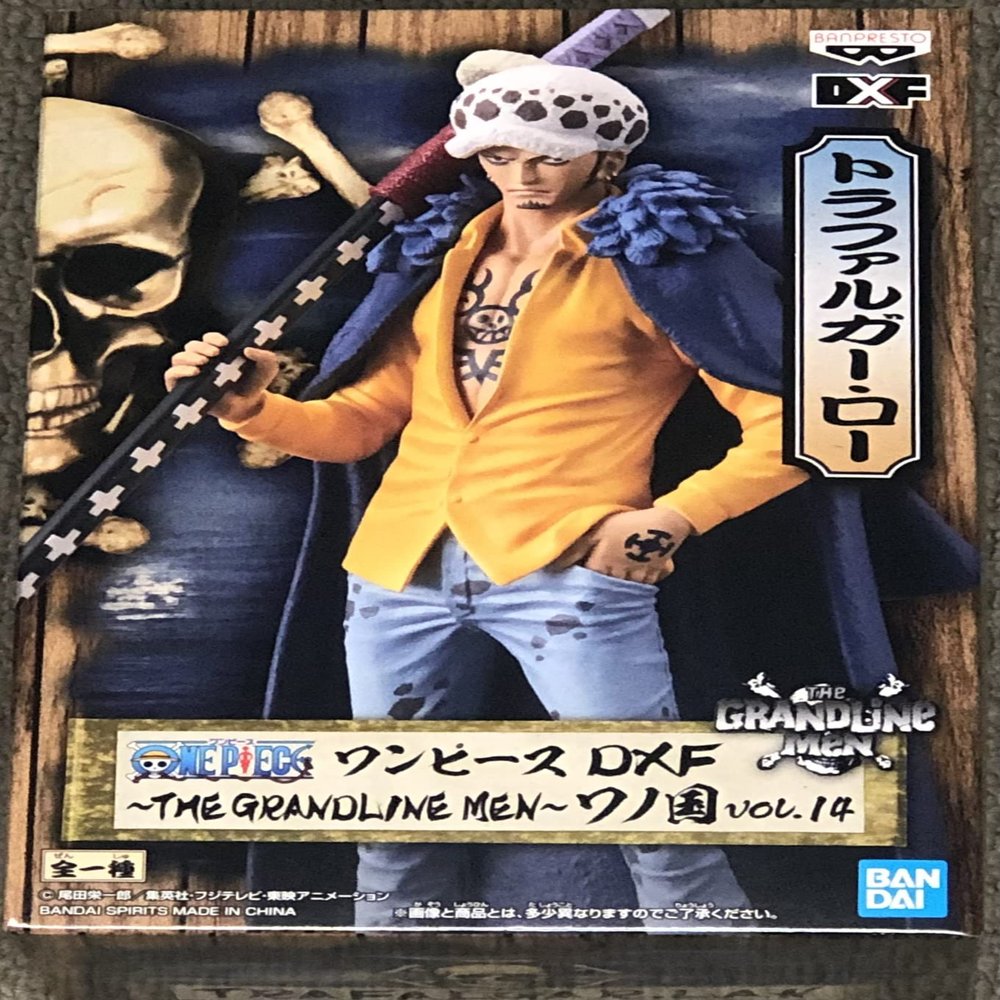 Banpresto Wano Kuni Trafalgar Law DXF Figure, 17 cm, BP17850