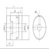 TANGJIANCHENG-C. GND Aluminum D20 L25 Oldham Coupler, 6 x 6.35 mm Bore view 4