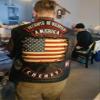 Dark Blue Sea 2-Piece Personalized Iron-On Patch Set view 3