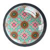 BestIdeas Round Drawer Knobs, 4-Pack, 30 mm, Colorful Mandala Pattern view 1