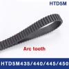 Temhyu Shuxiang HTD 5M Timing Belt, 435/440/445/450 mm, 5 mm Pitch, 87–90 Teeth view 4