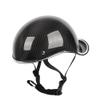 COCOCO Carbon Fiber Safety Helmet, Vintage MOTO Style, Lightweight, High-Strength, Black_M view 2