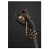 XIANGPEIFBH Black Hands Holding Silver Jewelry Canvas Wall Art, 60 x 90 cm, 3-Piece Set, Unframed view 2