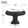 BestIdeas Round Drawer Knobs with Waterfall Landscapes, 4-Piece Set, for Kitchen, Dresser, Door, Cabinet view 4