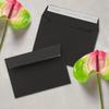 75 C6 Business Envelopes, Black Kraft Paper, Self-Seal view 2