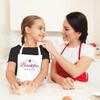 SpecialMe Personalized Kids’ Apron “Baking Fairy” with Name, White, Ages 6–10 view 4