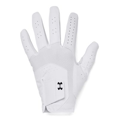 Under Armour Men's UA Iso-Chill Golf Glove 1370277 White/Black Right XL