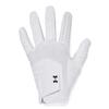 Under Armour Men's UA Iso-Chill Golf Glove 1370277 White/Black Right XL view 1