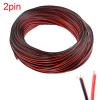 Geeyu ZHaonan Tinned Copper Cable, 22 AWG 2-Conductor Red/Black PVC-Insulated Stranded Wire for LED and Electronics view 2