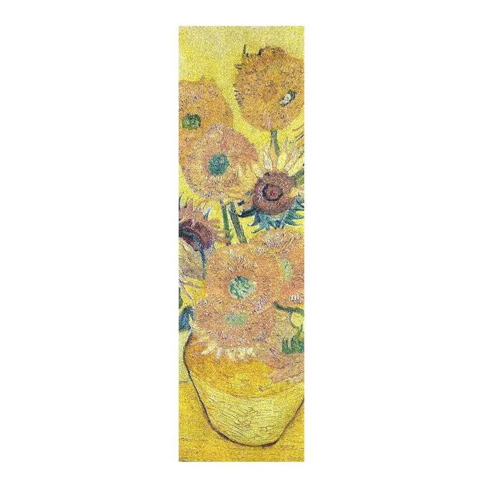 Vnurnrn Watercolor Sunflower Skateboard Grip Tape, 84 x 23 cm