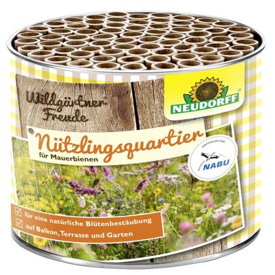 Neudorff Wildgärtner Freude Mason Bee Nesting Habitat, 1 Piece