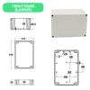 Pangocho Jinchao Outdoor Junction Box, ABS Waterproof Electrical Enclosure, 160 x 110 x 90 mm view 2
