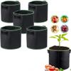 NSGJUYT 5-Piece Potato Grow Bags with Handles, 15 Gallon view 3