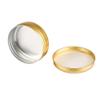 TIANZD 50-Piece 100 ml Gold Aluminum Screw-Top Containers with Lids view 4