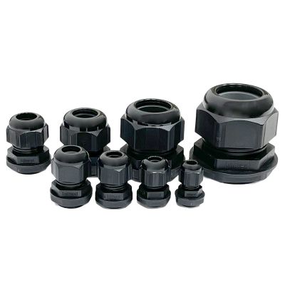 Cable Glands with Locknuts M12, M16, M20, M25, M32, M40, M50, M63 (100-pack, M-25)