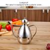 1L 304 Stainless Steel Oil Dispenser with Leakproof Spout view 3