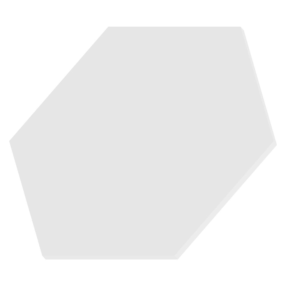 PLEXIGLAS Cut-to-Size Hexagon, Gray, 8 cm, Pack of 25
