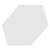 PLEXIGLAS Cut-to-Size Hexagon, Gray, 8 cm, Pack of 25 view 1