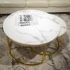 NMDCDH Modern Marble Nesting Coffee Tables, 2-Piece Set view 2