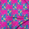 Micado Fil Coupé Floral Fabric, 50 cm - Fuchsia view 2