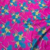 Micado Fil Coupé Floral Fabric, 50 cm - Fuchsia view 3