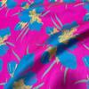 Micado Fil Coupé Floral Fabric, 50 cm - Fuchsia view 4