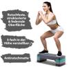 MAXXIVA Adjustable Aerobic Stepper with Non-Slip Mat, Turquoise view 3