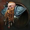 Risjc 1/10 Resin Bust Model, Ancient Viking Pirate, White Model Kit // N58150 view 4