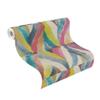 Rasch 704051 Kalahari Nonwoven Wallpaper, Green, Beige, Pink & Blue, African Textile Art Pattern, 10.05 m x 53 cm view 2