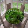 Morbuy Round Elastic Tablecloth, 3D Rainforest Design, Waterproof, Washable, 100 cm view 2