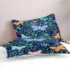 FANSU Envelope Pillowcase Set, 2-Pack, Microfiber, 50 x 75 cm, 3D Butterfly Pattern 8 view 1