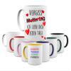 Mother's Day Ceramic Mug – “Don’t Forget Mother’s Day” (Blue) view 2