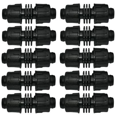 AERZETIX C48711 - Set of 10 Repair Connectors for 16 mm Flat Drip Hose