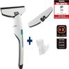Leifheit Nemo Bathroom and Window Vacuum Set with Wall Mount view 2