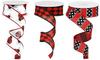 3-Roll Ladybug-Themed Ribbon Set, Wired, 1.5 x 9.1 m | Bulk Summer Ribbon Wreath Kit view 2