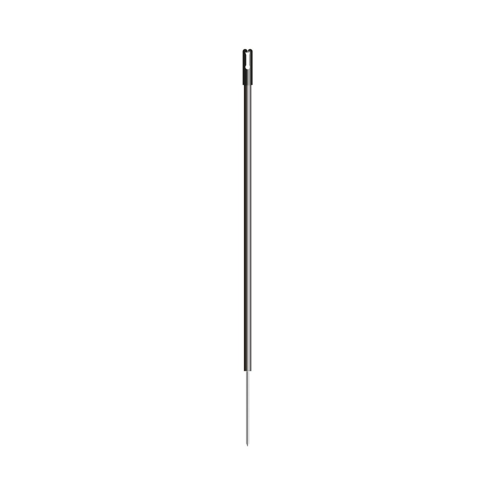 10 Gallagher Plastic Electric Fence Posts, 13 mm x 98 cm, Black