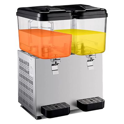 MNSSRN Transparent Juice Machine for Hot and Cold Beverages with Dual-Temperature Control