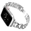 Silver Stainless Steel Replacement Band Compatible with Apple Watch 38/40/41mm view 1