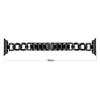 Silver Stainless Steel Replacement Band Compatible with Apple Watch 38/40/41mm view 4